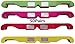 sansheng 3D Fireworks Glasses Neon Multi-Starbursts of 3D Color for Fireworks Displays(50 Pairs)thumb 4