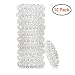 10Pcs Clear Spiral Hair Ties No Crease Elastic Ponytail Holders Phone Cord Traceless Hair Ties for Women Thick Hair by Accmor On Sale