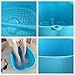 ESARORA Foot Bath Tub, Upgrade Thick Sturdy Plastic Spa Basin for Pedicure and Massage – Perfect to Soak Your Feet, Toe Nails, and Ankles