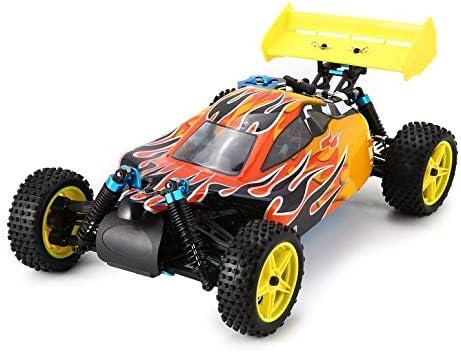 Lovescenario 94166 1/10 Scale 2.4G 4WD Gas Nitro Power Off Road Buggy RC Cars Truck RTR Toys Remote Control Vehicle with 70km/h High Speed Unique's