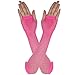 12pcs Set Women's Fingerless Fishnet Gloves Costume Party Accessories (Set A)