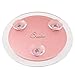 SANTOO 10X Magnifying Mirror with 3 Mounting Suction Cups Use for Precise Makeup - Eyebrows/Tweezing - Blackhead/Blemish Removal - Bathroom/Travel Makeup Mirror - 6 Inch Round (10x Magnified)