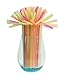 Evriholder Flexi-Strawz® Disposable Straws for Drinking, Flexible Straws for Parties, Straws for Kids and Adults Neon, 100-Pack, Set of 3