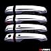 A-PADS Compatible with(Just overlay Stick on, NOT for Replacement) 4 Chrome Door Handle Cover for Chrysler 200 11-12 13 14/300 11-12 13 14 15 / Dodge JOURNEY 13-14 15 - W/Smart Key