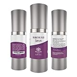 Hyaluronic Acid Serum - Anti Aging, Anti Wrinkle, Hydrating - Diminishes Wrinkles & Fine Lines on Face & Eyes leaves Skin Full and Plump 1 oz.