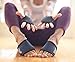  Yoga Paws Travel Yoga Mat (Elite - Full Set) - Padded Yoga Gloves and Yoga Socks for Yoga, Pilates, and Fitness - Portable Fitness and Yoga Accessories for Women and Men