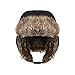 Boys Winter Hats Big Kids Nylon Russian/Aviator Winter Earflap Cap Black