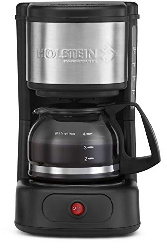 Holstein Housewares H-0911501 5-Cup Coffee Maker, Black Holstein Housewares H-0911501 5-Cup Coffee Maker, Black