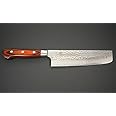 Sakai Takayuki Hammered Damascus 33 Layer Vg-10 Japanese 07393 Vegetable 160mm Nakiri Knife