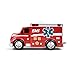 Maxx Action Ambulance with Lights, Sounds and Friction-Rev Motor (Color May Vary)