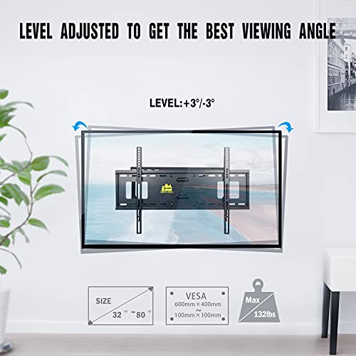 MOUNT Sliding TV Wall Mount for 3280 Inch TVs, Easy for TV