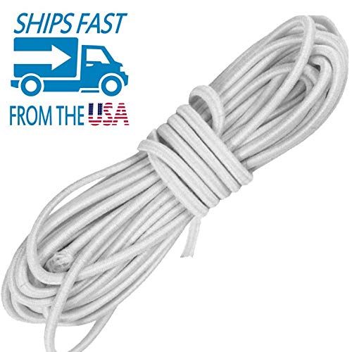 Round Elastic Band for Sewing Heavy Stretch Bungee Arts and Crafts