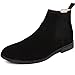 OUOUVALLEY Classic Slip-on Original Suede Chelsea Boots10 N(A) US, Black
