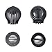 Set of 10 Activated Carbon N99 PM2.5 Filters and 4 Exhaust Valves Replacement, Active Carbon Filters for Mesh or Neoprene Mask