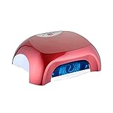 ETTG UV Light Lamp Electric Nail Dryer 36W Mini Heart Shape Gel Portable Manicure Tool for Fast Drying Nail Polish/SPA Equipment/Professional Beauty Salon and Home Use- Automatic Shutoff