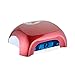ETTG UV Light Lamp Electric Nail Dryer 36W Mini Heart Shape Gel Portable Manicure Tool for Fast Drying Nail Polish/SPA Equipment/Professional Beauty Salon and Home Use- Automatic Shutoff