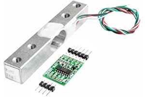 AuBreey Digital Load Cell Weight Sensor 1KG/5KG Portable Electronic Kitchen Scale + HX711 Weighing Sensors Ad Module for Ardu