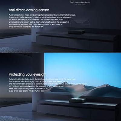 Xiaomi 4K Projector, MJJGTYDS01FM Ultra Short Focus ALPD 3.0 Laser ...