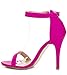 Womens Ankle Strap High Heel - Dress Wedding Party Sandal - Basic Pump Low Heel Marvel by J. Adams