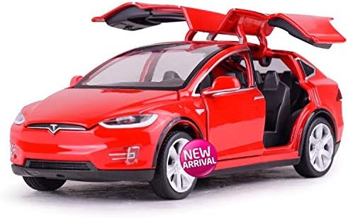 ZIETNAL Diecasts & Toy Vehicles - All New Tesla Model X S Alloy Car ModelX Diecasts Toy Vehicles Toy Cars Kid Toys for ldren Gifts Boy 1 PCs