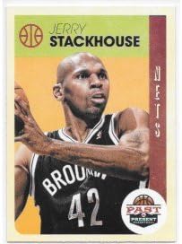 Jerry Stackhouse 2012-13 NBA Panini Past and Present Brooklyn Nets Card #49