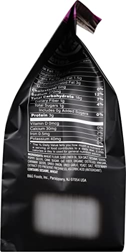 NEW YORK STYLE BAGEL CRISPS, EVERYTHING, 6 OUNCE