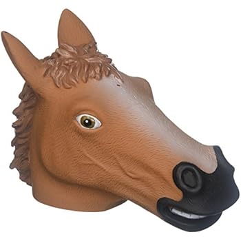Amazon Com Accoutrements Horse Head Squirrel Feeder Toys Games