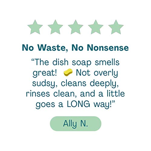 Cleancult Dish Soap Refill, Natural Ingredients, Blue Sage Scent, 32 oz, Cruelty Free, Degreaser