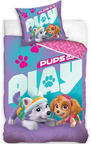 Paw Patrol Ropa de Cama Algodon - Funda Nordica 160x200 + ...