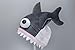 Jacobson Hat Company Women's Light-Up Shark Hat, Gray, Adult