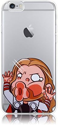 Thor iPhone 6 / 6s Case, PopJoy® - (4.7 Inch Case) Light, flexibile, clear TPU cases w/ premium designs