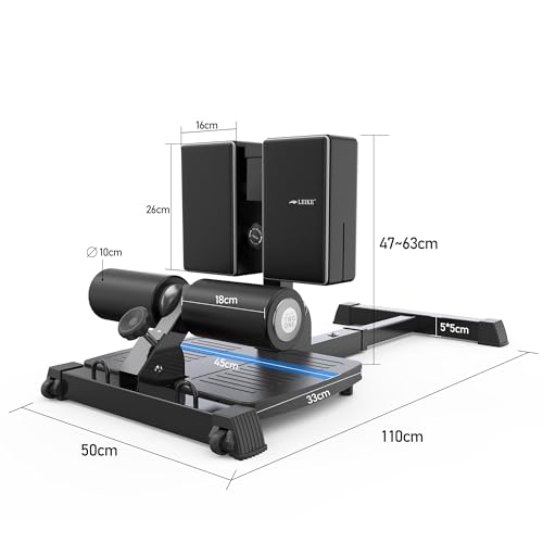 leikefitness Luxury Multifunction Bench for Squats, Home Gym, Workout Station, Leg Exercise Machine