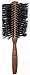 Spornette Italian Rounder Boar Bristle Round Hair Brush for Women & Men - Large Round Brush for Blow Drying, Styling & Volumizing - Wooden Brush for Medium to Long Thick, Fine, Curly or Straight Hair