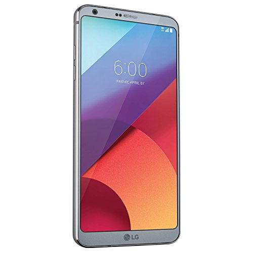 LG G6 H872 5.7in 32GB Unlocked GSM Android Phone w/ Dual 13MP Cameras - Ice Platinum (Renewed)