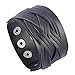 Jenia Genuine Leather Cuff Bracelet Punk Braided Bracelets Rock Leather Wristbands Religious Gothic Adjustable Wrap Bracelet for Men, Boy, Kids, Biker, Women Gifts