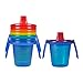 The First Years Take & Toss Spill-Proof Sippy Cups with Removable Handles, 7 Ounce, 4 Pack