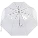Cloak 10pk Auto Open Clear Dome/Bubble Umbrellas
