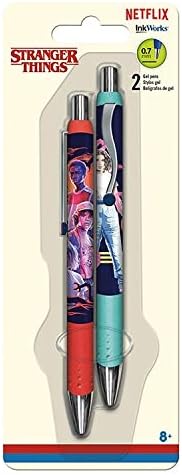 Amazon Com Trends International Stranger Things 3 Gel Pens 2pk Toys Games