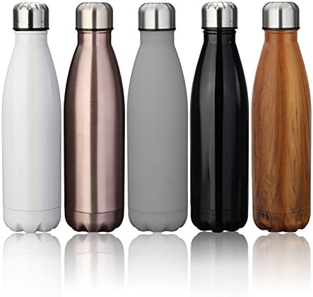 ARC fitness project 17oz Double Wall Vacuum Cool Insulation Stainless Steel Water Bottle Leak-Proof and No Sweating