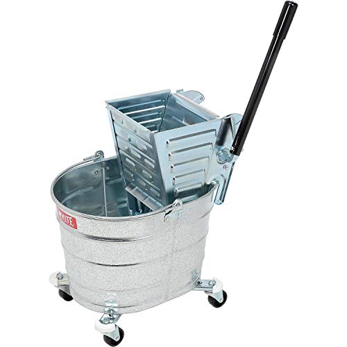 Impact 2000/260 Metal Squeeze Wringer Combo Bucket, 26 qt Capacity - Thumbnail 2
