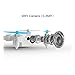 TOYEN Mini Foldable RC Drone FPV VR Wifi RC Quadcopter Remote Control Drone with HD 720P Camera RC Helicopter-Blue