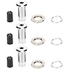 Goshyda LED-houder, 20-delige lamphouder 5 mm lichtdiodehouder LED-houder lunethouder F5 platte messing houder voor het…