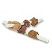 Cadet Gourmet Triple-Flavored Beef Hide Shish Kabob Dog Treats - Healthy & Natural Chicken, Duck, & Sweet Potato Dog Treats, 5 in. (12 oz.)