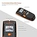 Stud Finder Wall Scanner, 3 in 1 Edge Finding Electronic Wall Detector Finders with Sound Warning, Two Scan Modes for Wood Stud/Metal/Live AC Wire Detection - DMS04