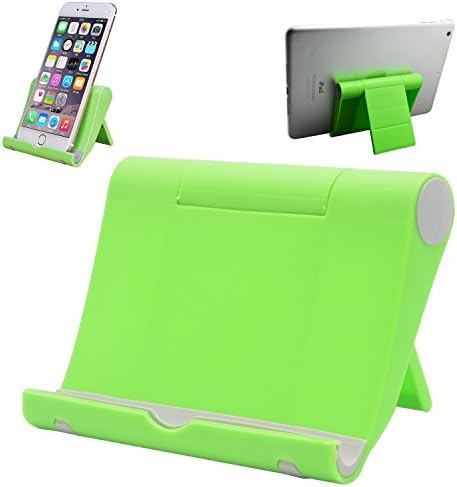 GO HAND Mobile Phone Stand 0-270° Multi-Angle Desktop Adjustable Cell Phone Stand Holder Stylish Simplicity For iPhone 7,7plus,6 6 Plus Samsung Galaxy S7/ S6/ S6 Edge Google Nexus, Tablet iPad (Green)