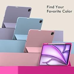 ZryXal New iPad Air 13 Inch Case M2 2024 with