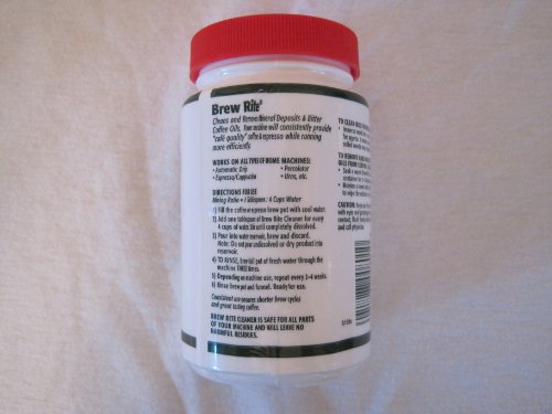 Brew Rite Coffee Maker Cleaner