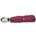 Lucear Travel Umbrella Automatic Open/close Strong Waterproof Umbrellas - 3 Fold Compact for Easy Carrying Totes Bags (Red)
