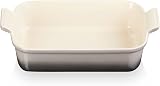 Le Creuset Heritage Rectangular Dish Stoneware 26 cm Flint 2.4 L 71102264440001 view 4