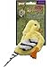 SPOT Ethical Skinneeez Goldfinch 8-Inch Cat Toy